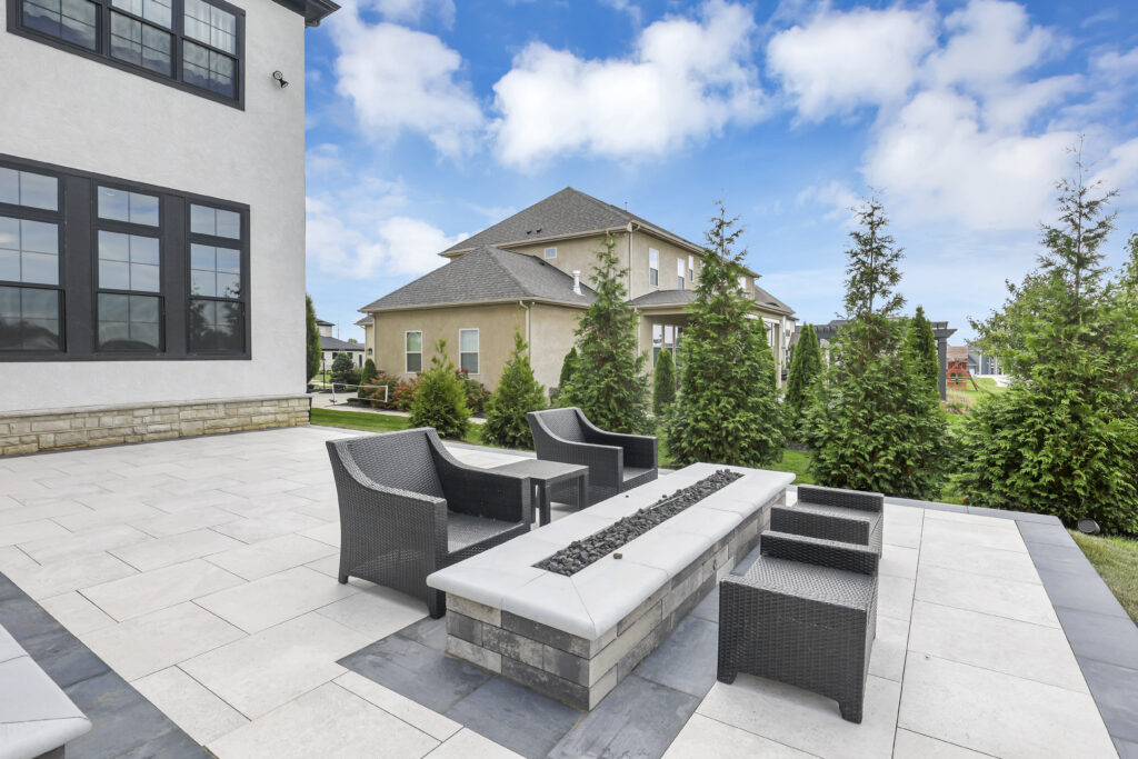 Flores Paver Patios #3 - Flores Landscapes paver patio installation powell ohio