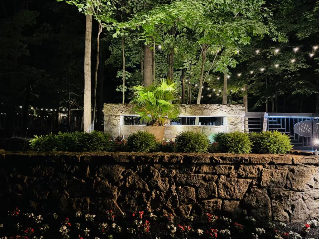 IMG_4908 - Flores Landscapes Lush tropical plants installed in a Central Ohio backyard for a resort-style look