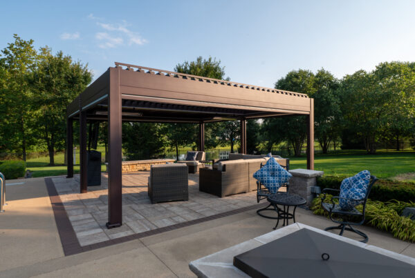 Delaware, Ohio Pergola side view